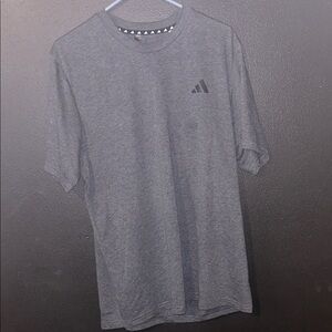 Adidas Men's Dark Gray Short Sleeve Tee